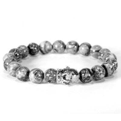 Couple Crown Beads Bracelet