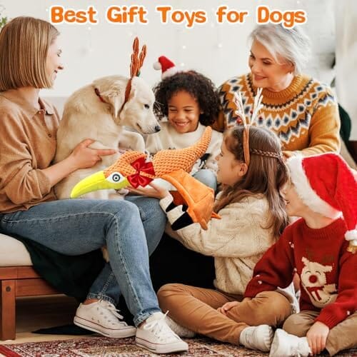 Pterodactyl  Soft Plush Dogs Toys for Interactive Puppy Toys