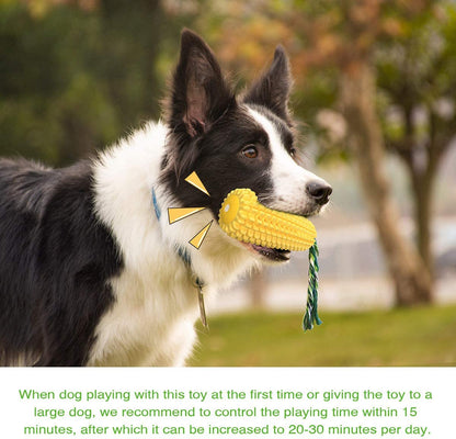 Puppy Toothbrush Clean Teeth Interactive Corn Toys