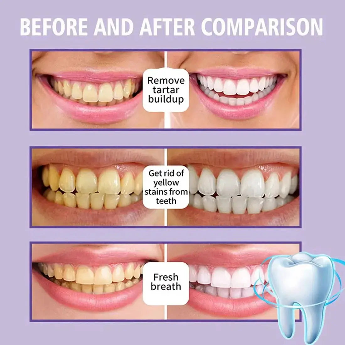 LuminousSmile Purple Toothpaste