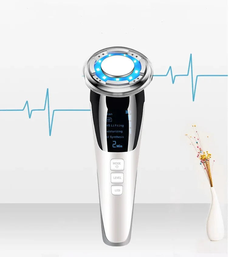 RadianceRevive 5-in-1 Beauty Wonder | EMS Hot Cool Facial Massager