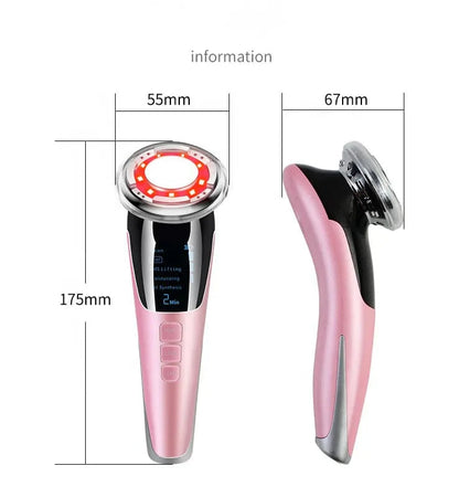 RadianceRevive 5-in-1 Beauty Wonder | EMS Hot Cool Facial Massager