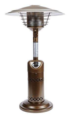 RadiantCopper Patio Gem: Stylish Tabletop Propane Heater