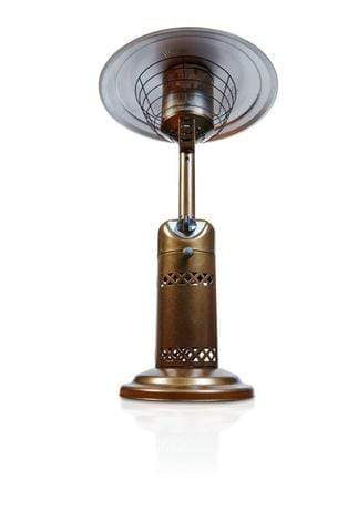 RadiantCopper Patio Gem: Stylish Tabletop Propane Heater