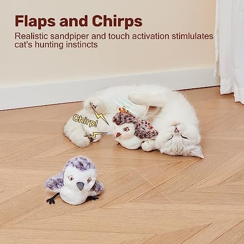 Rechargeable Touch Activated Kitten Toy