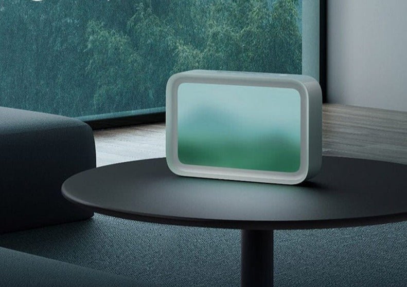 RelaxGlow: Bedside Relaxation White Noise LED Screen with Dynamic Sunset Simulation