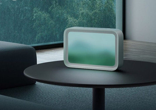 RelaxGlow: Bedside Relaxation White Noise LED Screen with Dynamic Sunset Simulation