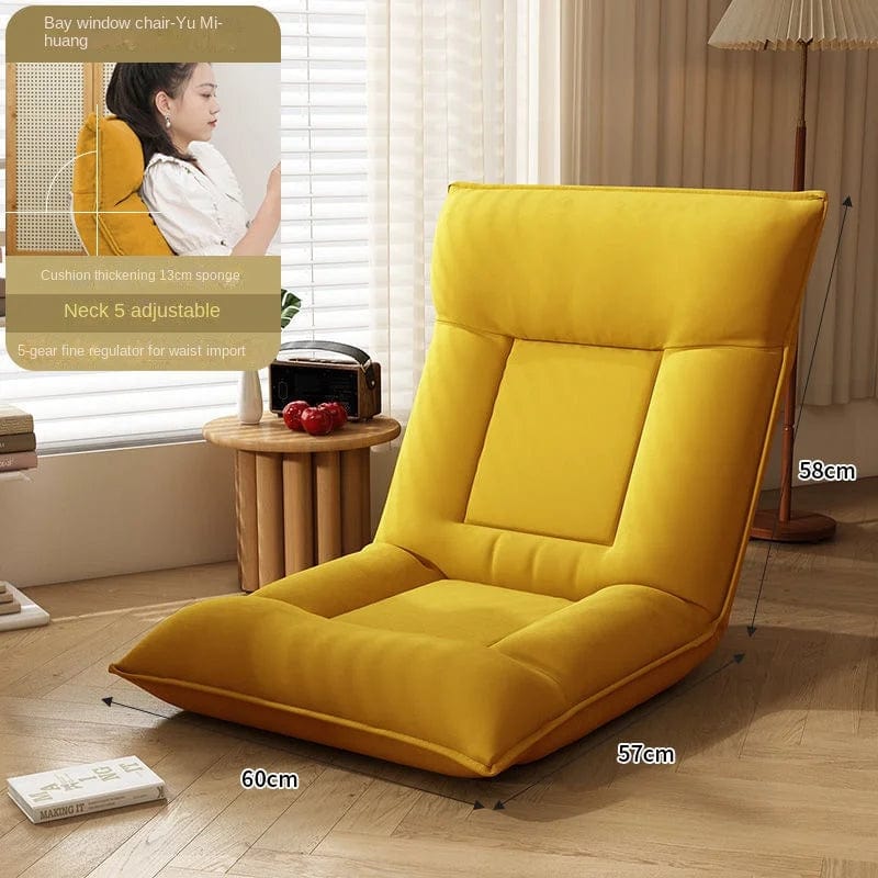 RelaxNest Tatami Sofa: Compact Dorm & Balcony Lazy Sofa Chair