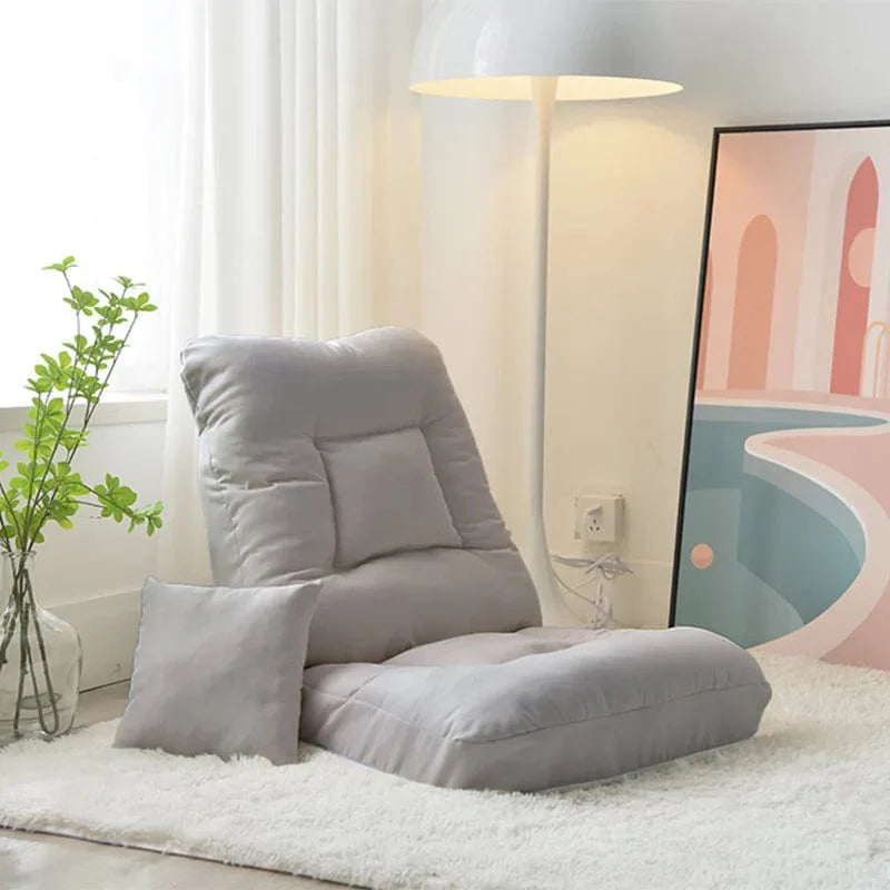 RelaxNest Tatami Sofa: Compact Dorm & Balcony Lazy Sofa Chair