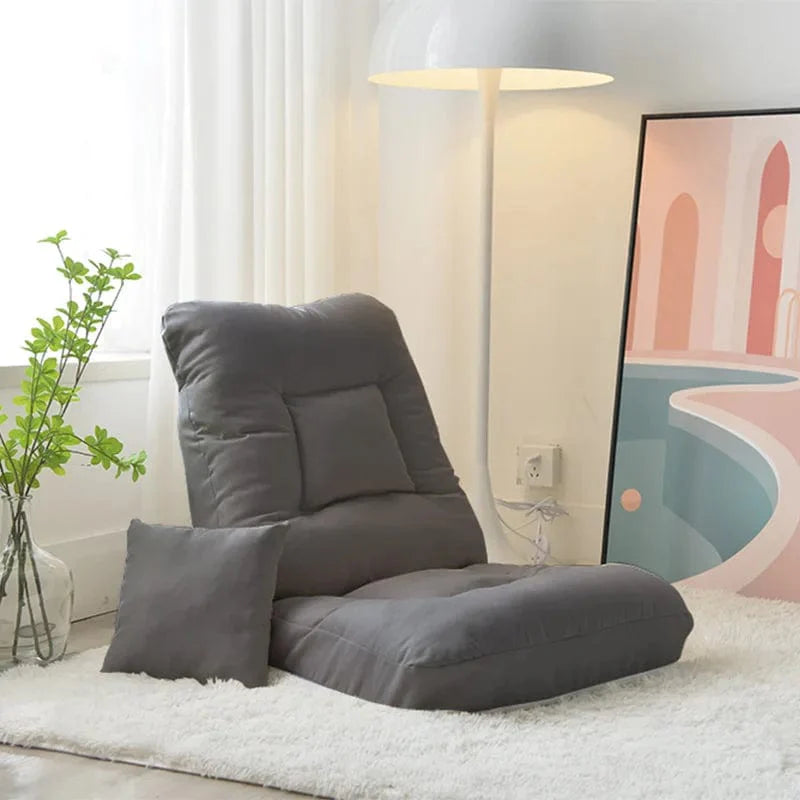 RelaxNest Tatami Sofa: Compact Dorm & Balcony Lazy Sofa Chair