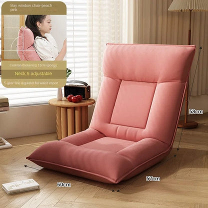 RelaxNest Tatami Sofa: Compact Dorm & Balcony Lazy Sofa Chair