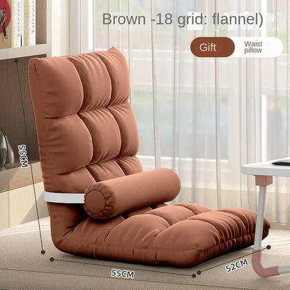 RelaxNest Tatami Sofa: Compact Dorm & Balcony Lazy Sofa Chair