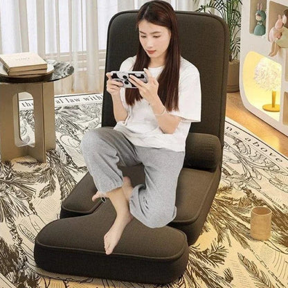 RelaxNest Tatami Sofa: Compact Dorm & Balcony Lazy Sofa Chair
