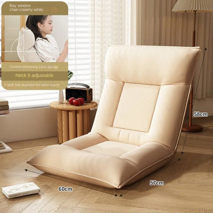 RelaxNest Tatami Sofa: Compact Dorm & Balcony Lazy Sofa Chair