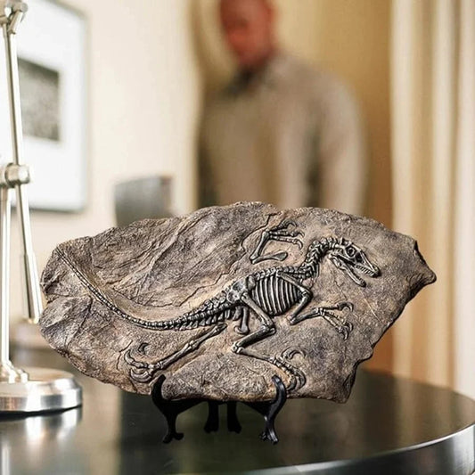 Resin Dinosaur Skeleton Model - Tyrannosaurus Rex Fossil Decoration for Display