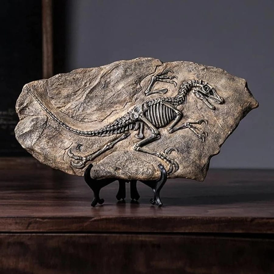 Resin Dinosaur Skeleton Model - Tyrannosaurus Rex Fossil Decoration for Display
