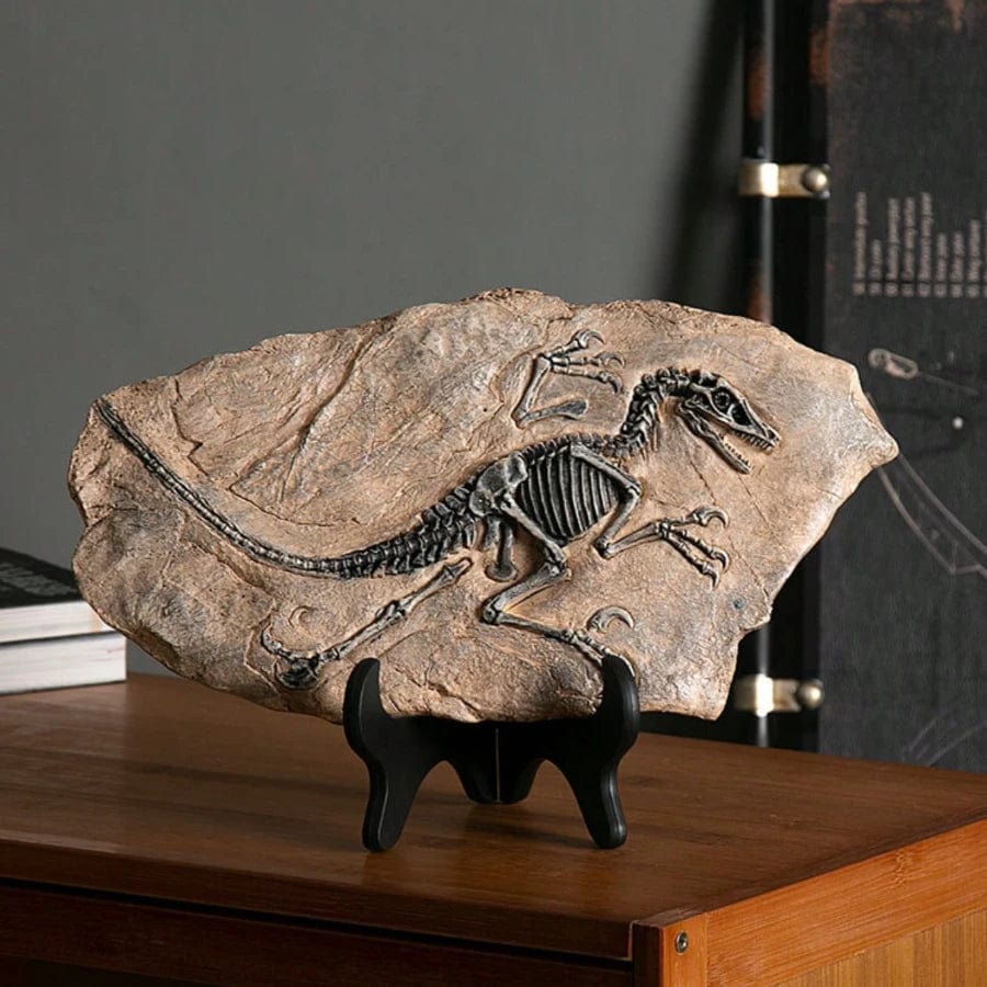 Resin Dinosaur Skeleton Model - Tyrannosaurus Rex Fossil Decoration for Display