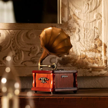 RetroSound Mini Bluetooth Speaker - Vintage Style Portable Wireless Music Player