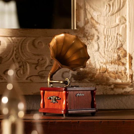 RetroSound Mini Bluetooth Speaker - Vintage Style Portable Wireless Music Player