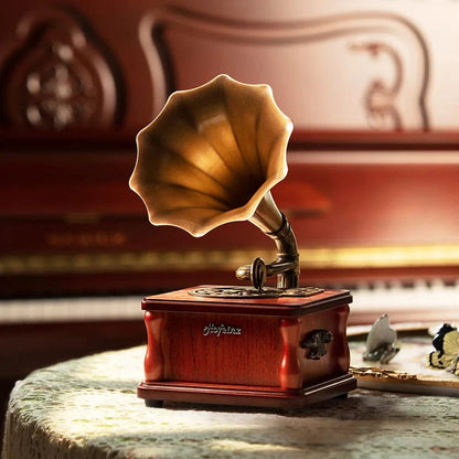 RetroSound Mini Bluetooth Speaker - Vintage Style Portable Wireless Music Player