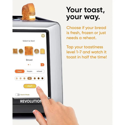 Revolution Pro High-Speed Smart Toaster: Elevate Your Breakfast Game!