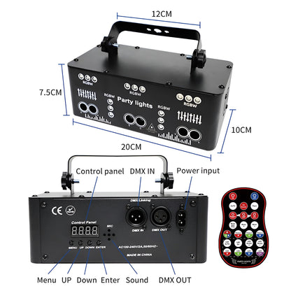 Portable RGB + UV NightClub™ - 21 Eyes