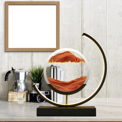 Shifting Sands - Moving Sand Art Motion Ornamental Display Lamp