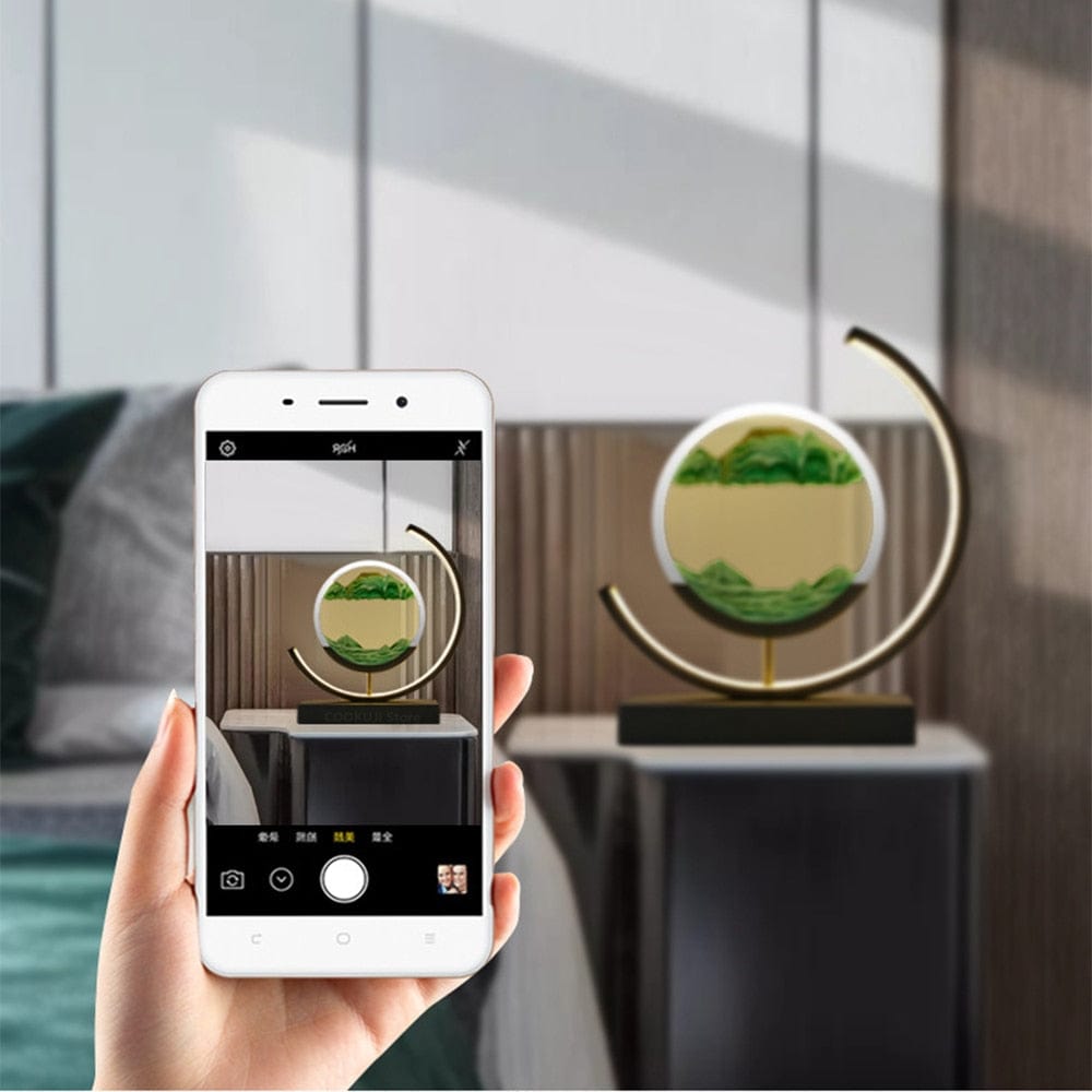 Shifting Sands - Moving Sand Art Motion Ornamental Display Lamp