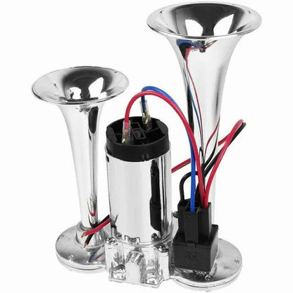 Car Electric Dual Horn Truck Boat Train Speaker: Loudest Trumpets 600DB