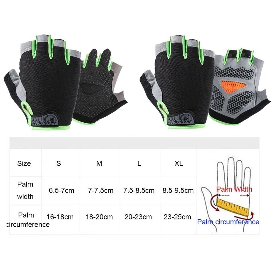 Silicone Gel Cycling Gloves