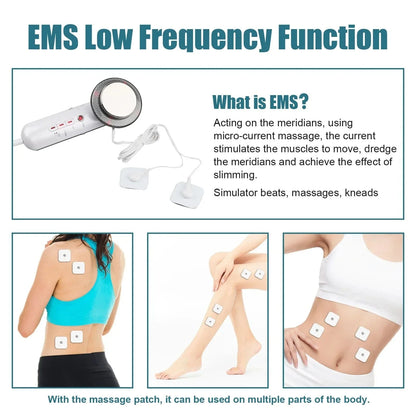 SlimSonic EMS Therapy Device - Tone, Firm, and Rejuvenate Your Skin Effortlessly