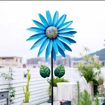 SolarSpin: Outdoor Windmill Decor with Solar Lights