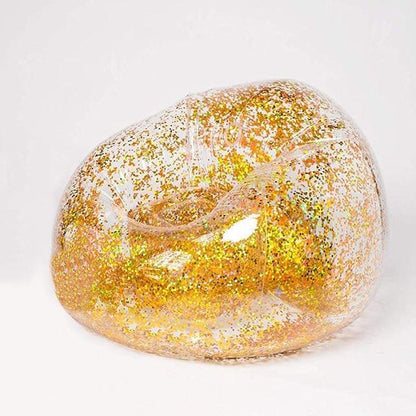 Sparkling Chair - Indoor/Outdoor Confetti Glitter Inflatable Lounger