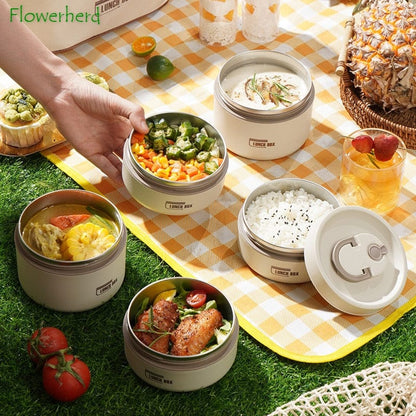 Stainless Steel Thermal Insulated Lunch Box Containers