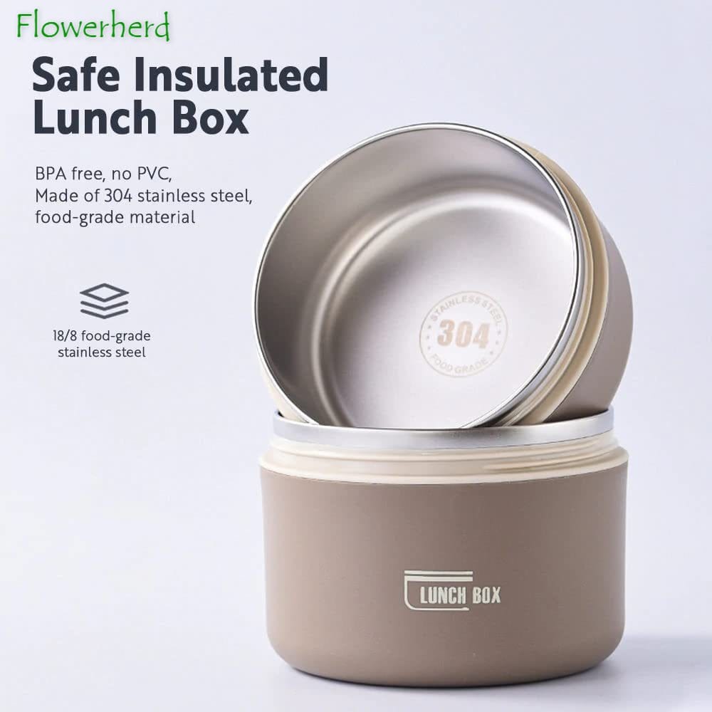 Stainless Steel Thermal Insulated Lunch Box Containers