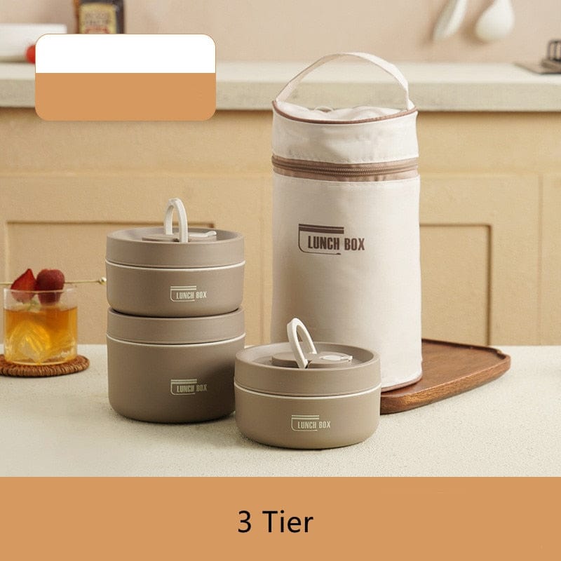 Stainless Steel Thermal Insulated Lunch Box Containers