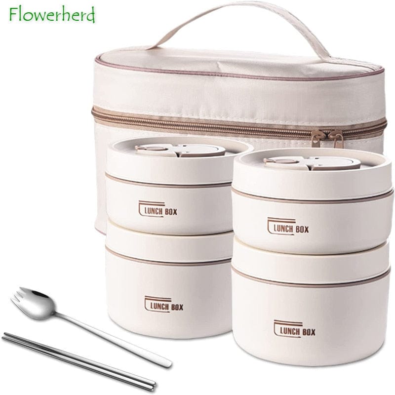 Stainless Steel Thermal Insulated Lunch Box Containers