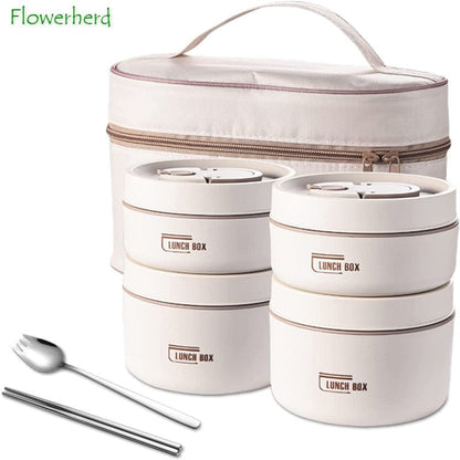 Stainless Steel Thermal Insulated Lunch Box Containers