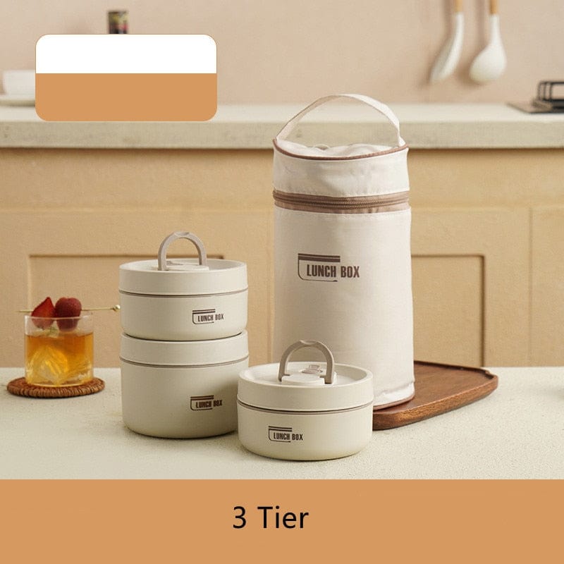 Stainless Steel Thermal Insulated Lunch Box Containers