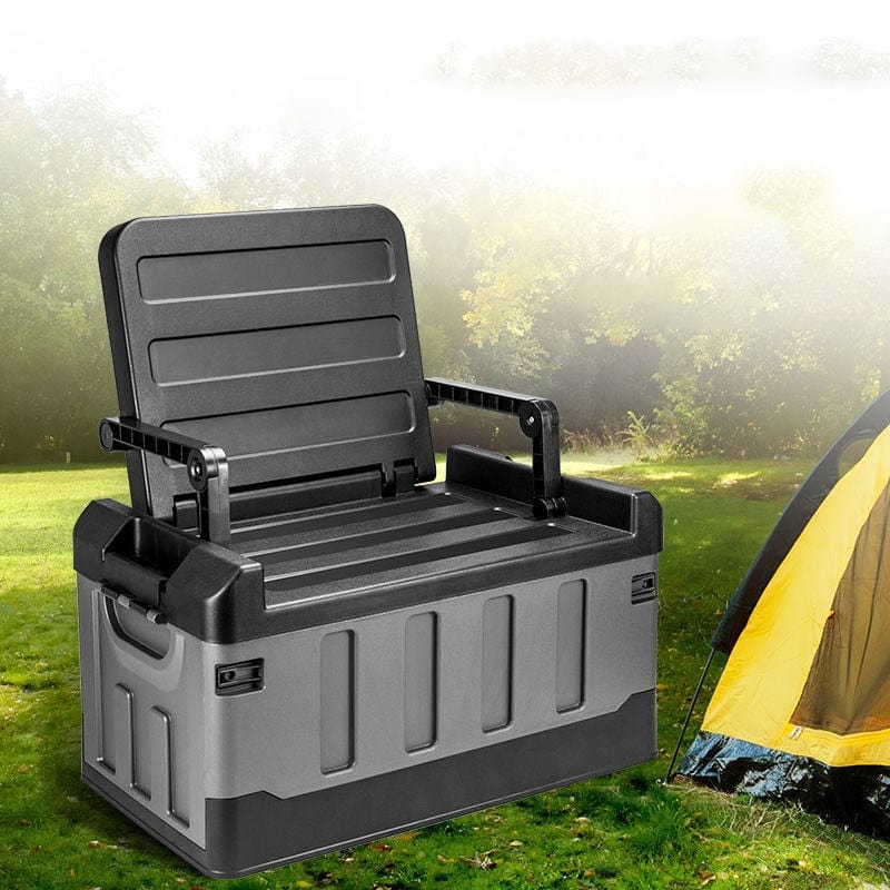 StowChair: Designer Outdoor Camping Folding Chair with Built-in Storage Box