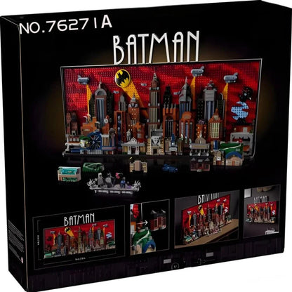 The Bat People Animated Series City 76271 Skyline: Joker Arkham Asylum Building Blocks Model