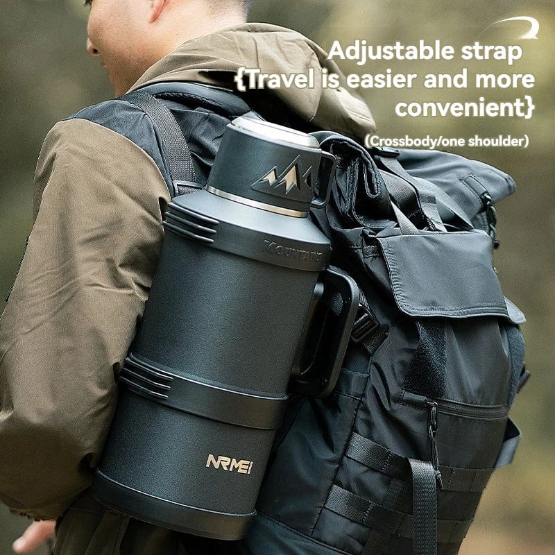 ThermoMax: Large Stainless Steel Outdoor Vacuum Flask