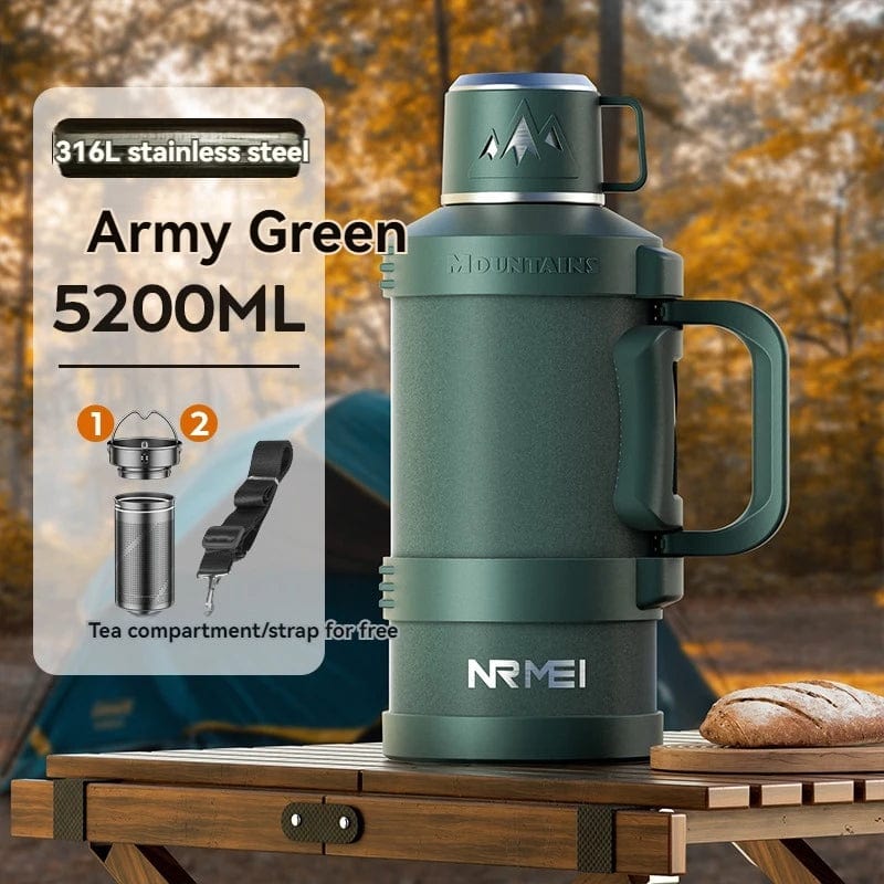 ThermoMax: Large Stainless Steel Outdoor Vacuum Flask