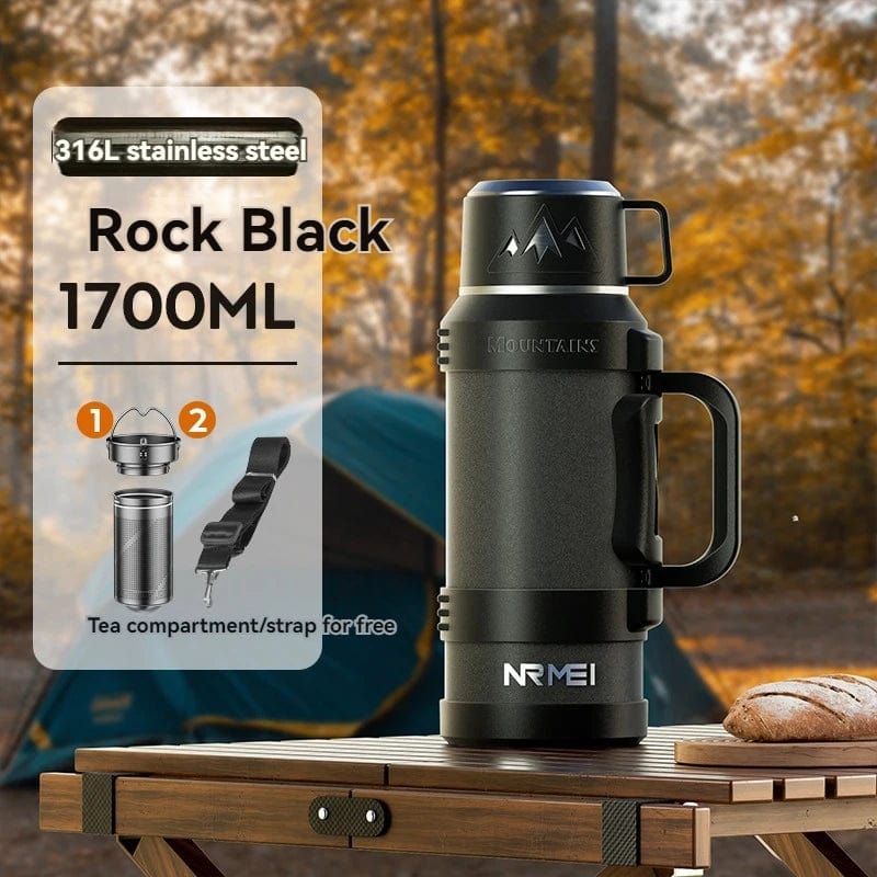 ThermoMax: Large Stainless Steel Outdoor Vacuum Flask