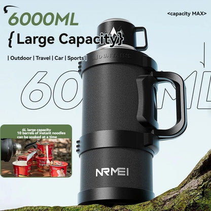 ThermoMax: Large Stainless Steel Outdoor Vacuum Flask