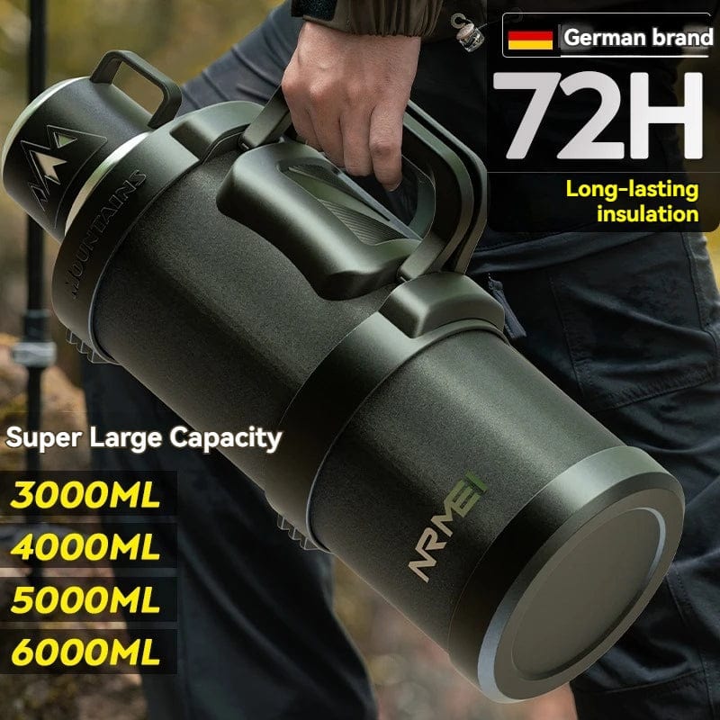 ThermoMax: Large Stainless Steel Outdoor Vacuum Flask