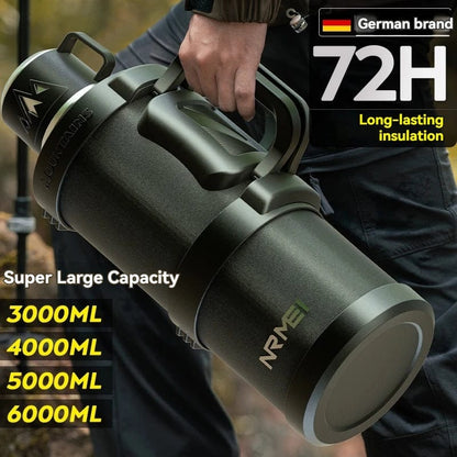 ThermoMax: Large Stainless Steel Outdoor Vacuum Flask