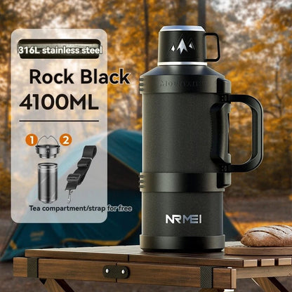 ThermoMax: Large Stainless Steel Outdoor Vacuum Flask