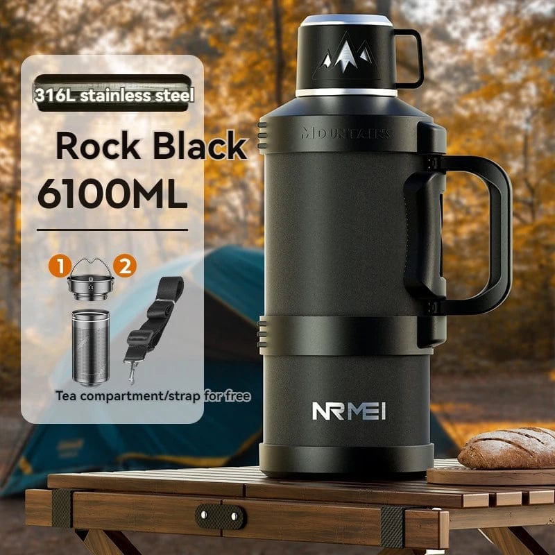 ThermoMax: Large Stainless Steel Outdoor Vacuum Flask