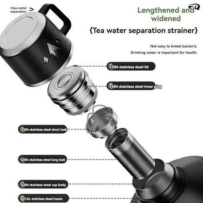 ThermoMax: Large Stainless Steel Outdoor Vacuum Flask